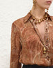 HYPNOTIC SATIN SHIRT