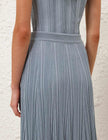 ASTER METALLIC MIDI SKIRT