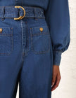 DENIM CULOTTE