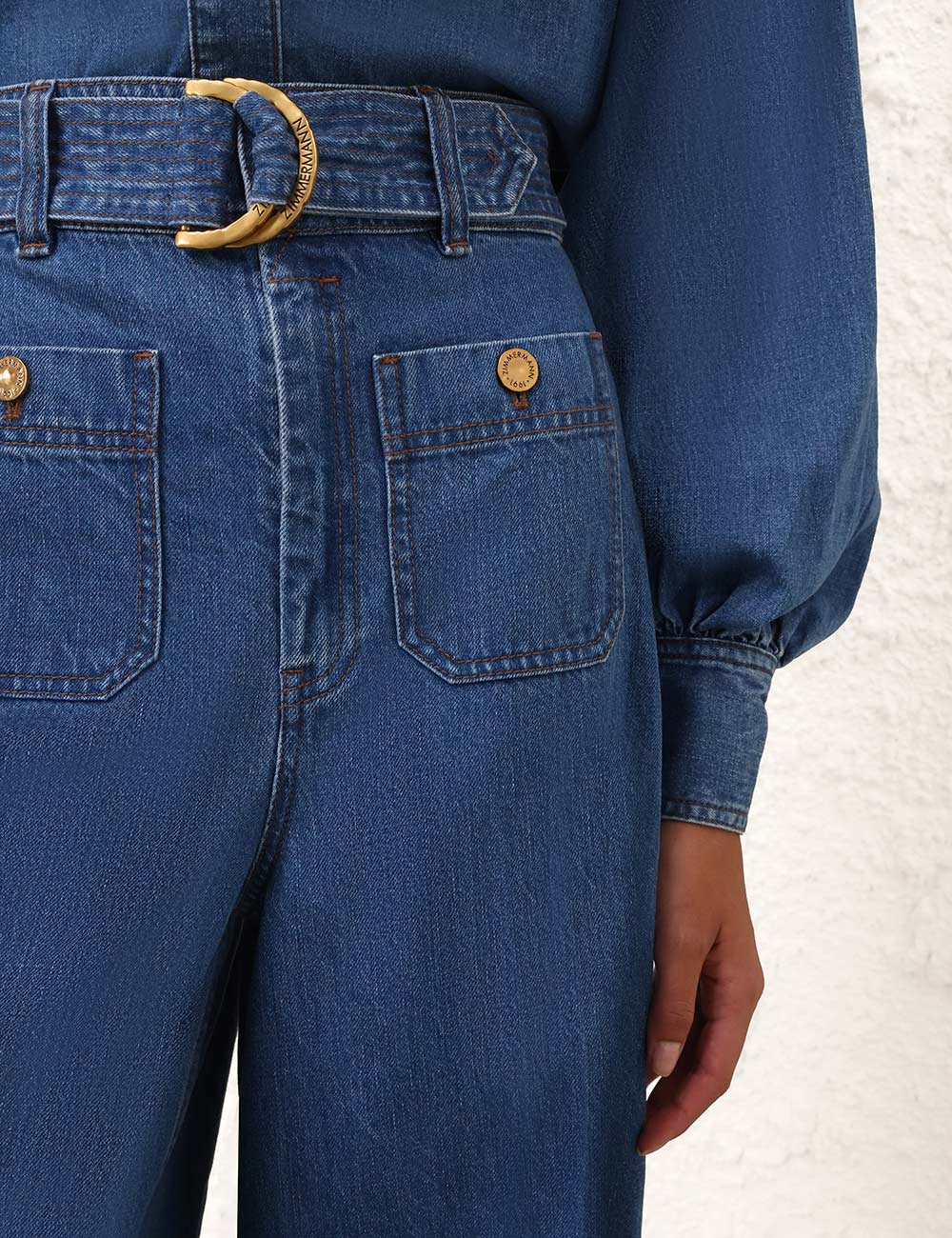 DENIM CULOTTE