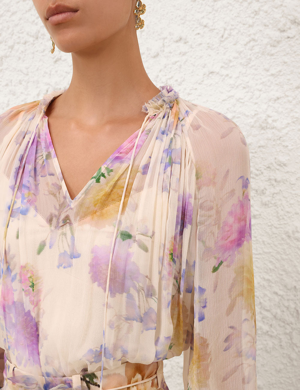 LUNA RUFFLE BILLOW BLOUSE