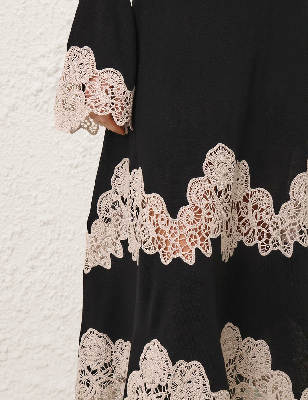 VALIANT MERINO LACE DRESS