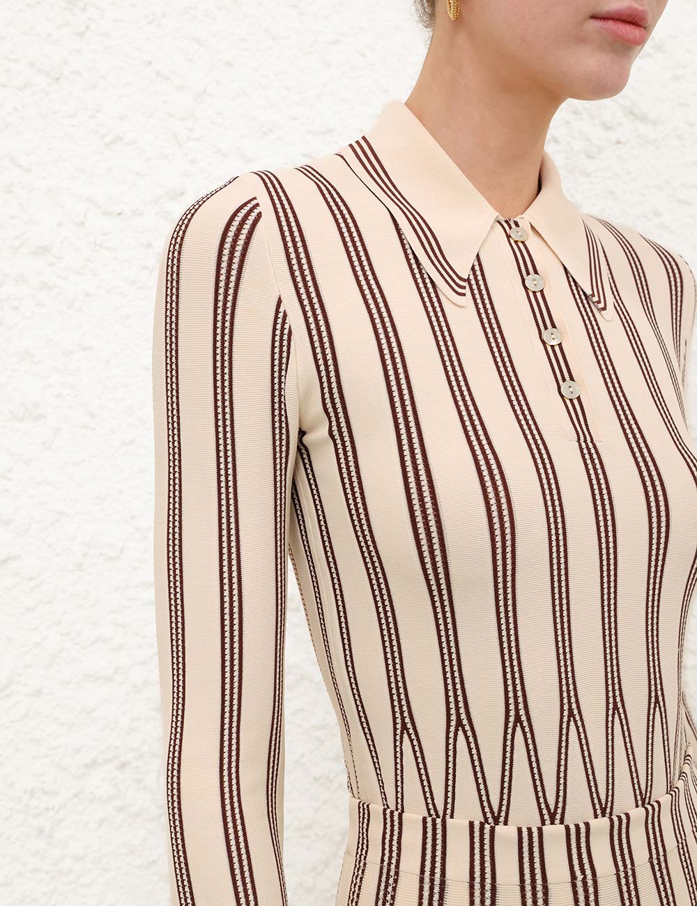 VALIANT STRIPED POLO