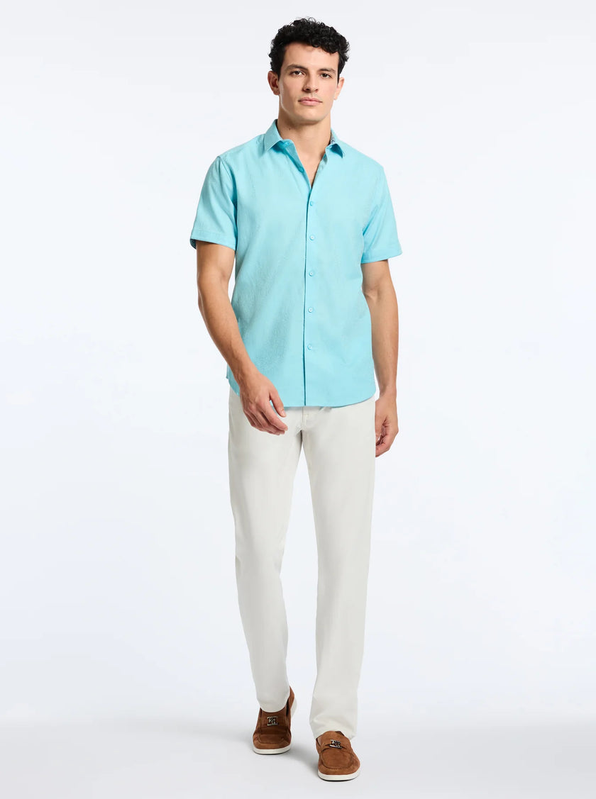 ODYSSEY SHORT SLEEVE BUTTON DOWN SHIRT