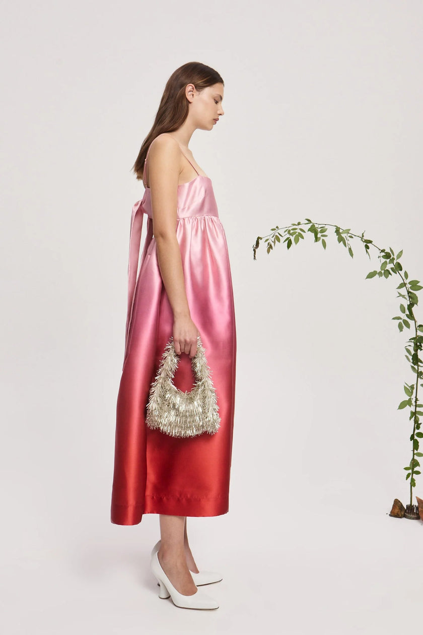 INEZ OMBRE MIDI DRESS