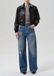 LOLA BOMBER RECYCLED LEATHER