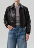 LOLA BOMBER RECYCLED LEATHER