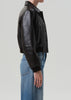 LOLA BOMBER RECYCLED LEATHER