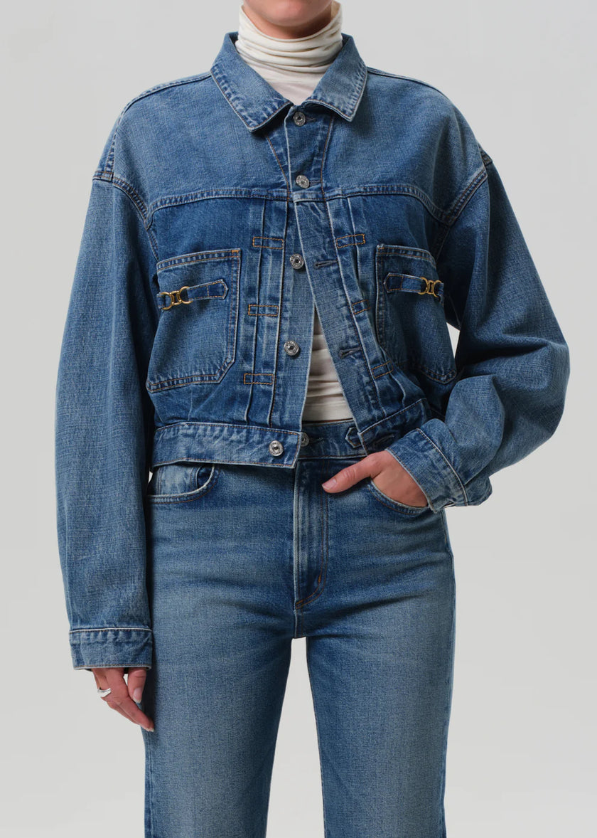 ALMA JACKET WITH HORSEBIT