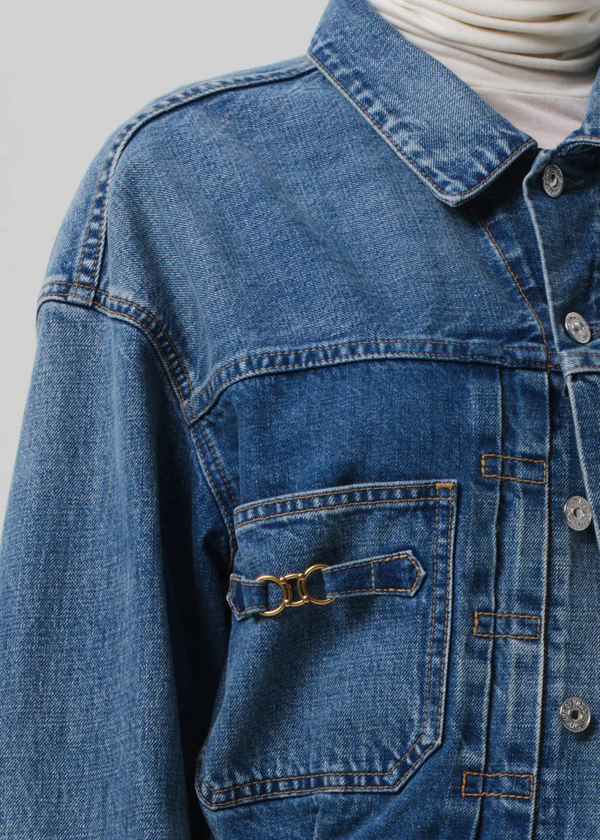 ALMA JACKET WITH HORSEBIT