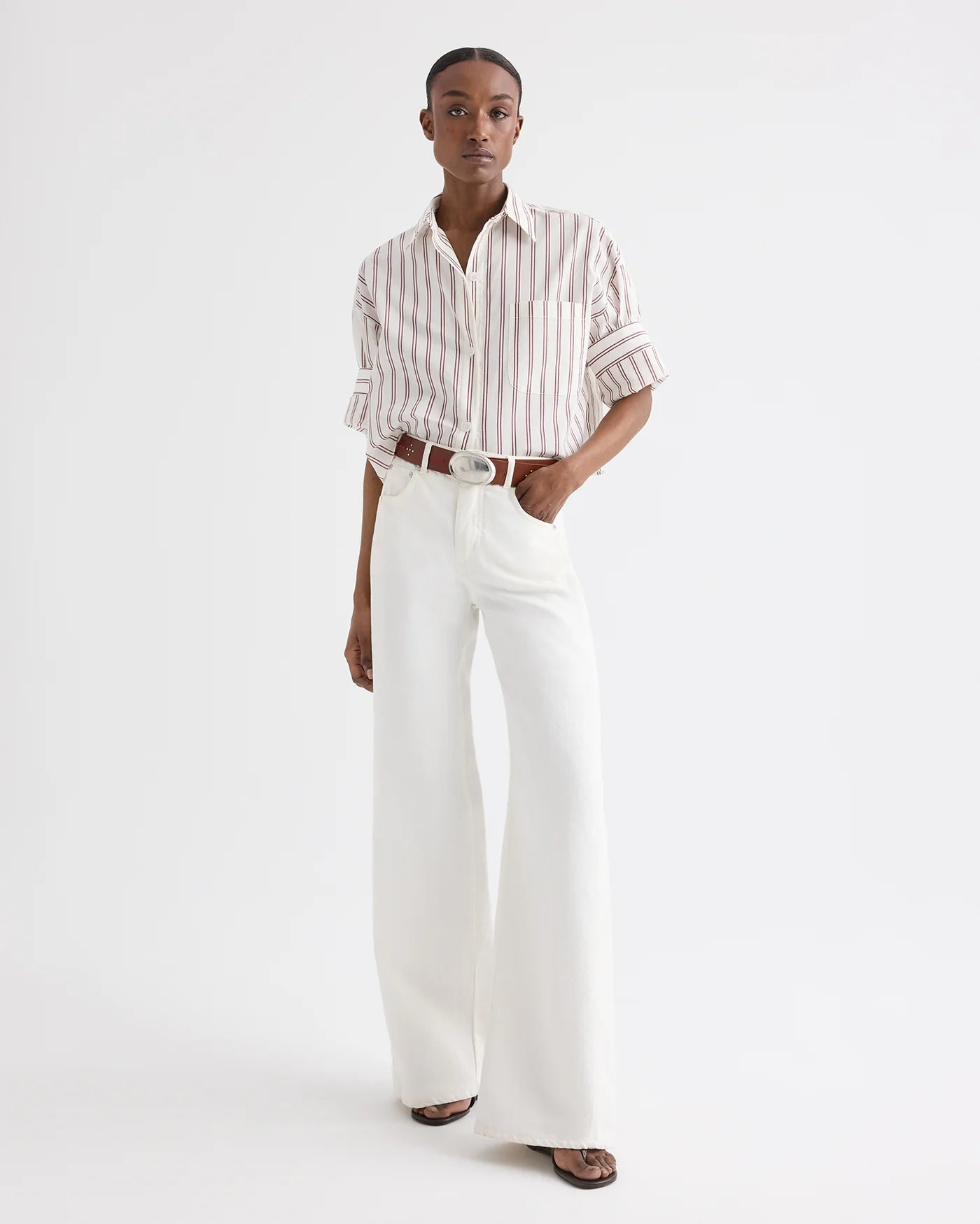 NEXT EX SHIRT IN COTTON SILK