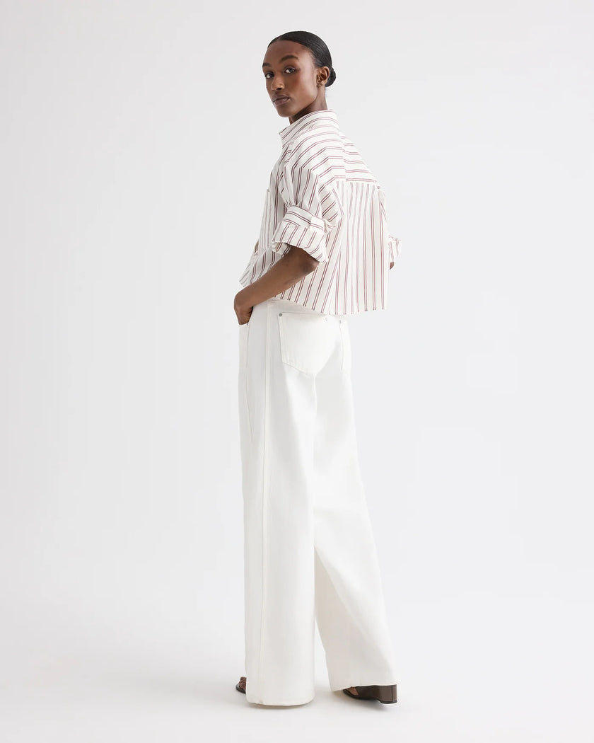 NEXT EX SHIRT IN COTTON SILK
