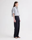NEXT EX SHIRT IN MENS STRIPE ON SUPERFINE POPLIN