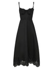 HYPNOTIC LACE TRIM GOWN
