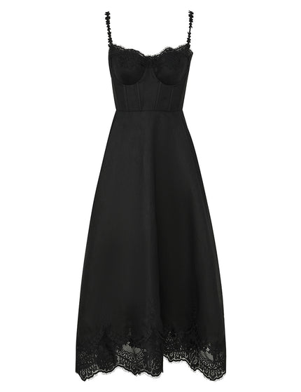 HYPNOTIC LACE TRIM GOWN