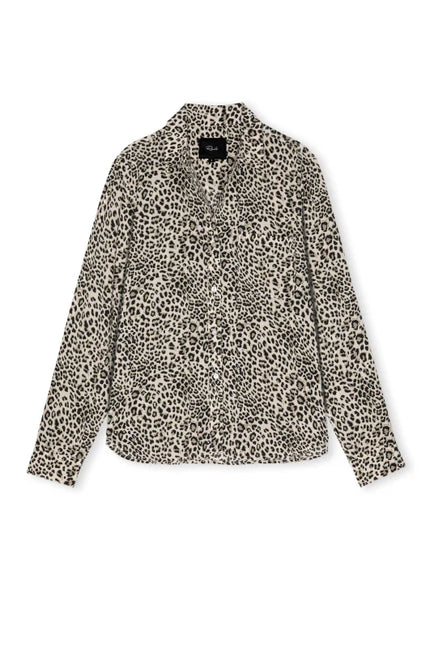 JOSEPHINE SHIRT IN ECRU CHEETAH