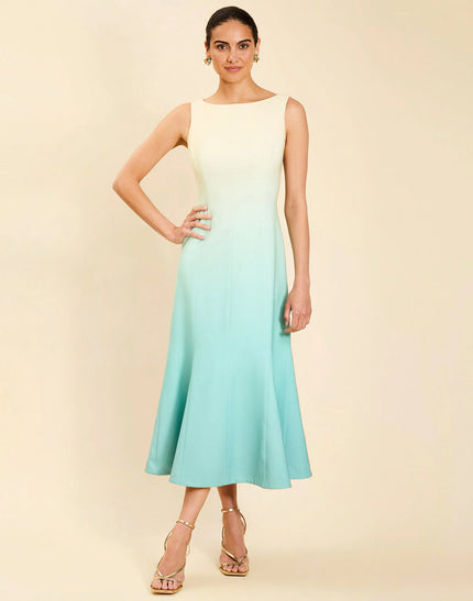 SUNNYSIDE CONVERTIBLE MIDI DRESS IN TUSCAN DAYDREAMING