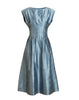 QUINN MIDI DRESS IN LAPIS