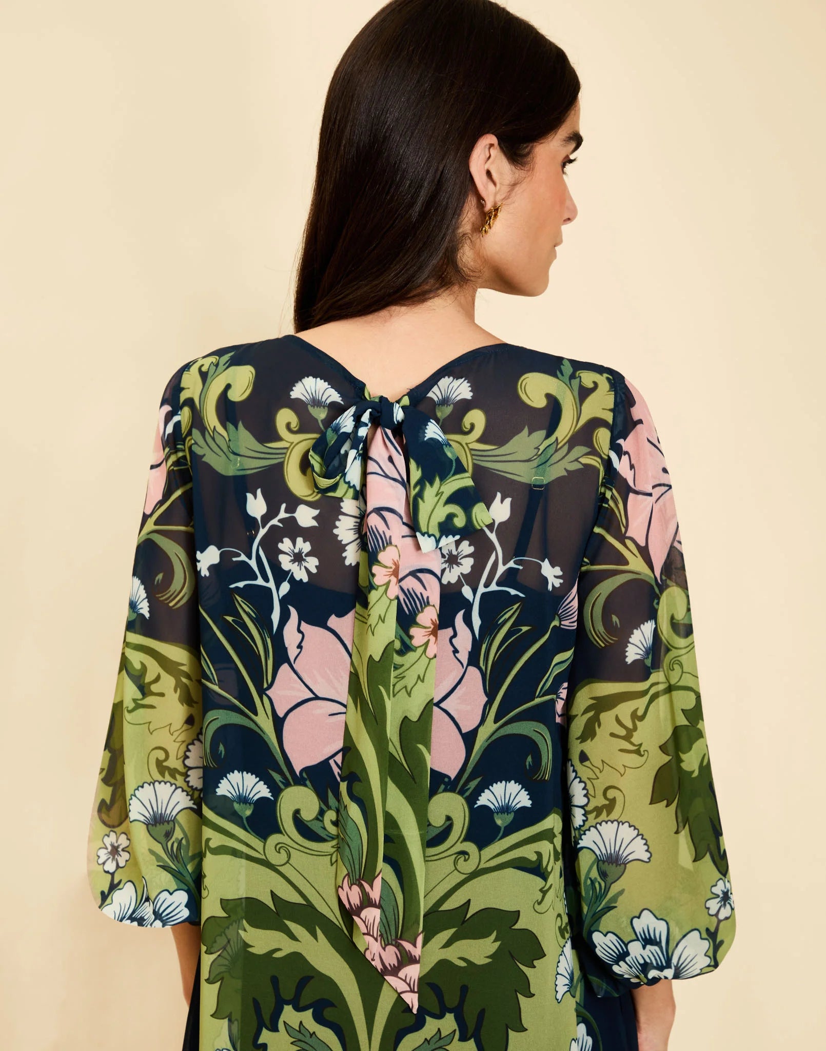 LUZON GOWN IN EVENTIDE GARDENS