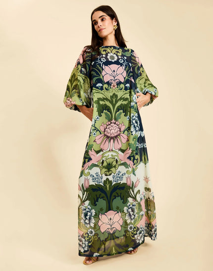 LUZON GOWN IN EVENTIDE GARDENS