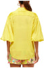 COURT SHORT SLEEVE BUTTON UP TOP