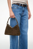 VALERIE SUEDE SHOULDER BAG