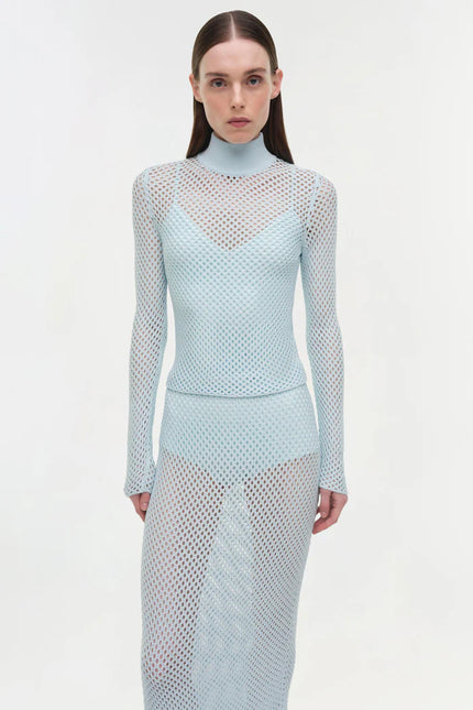 BEXLEY MESH KNIT TOP