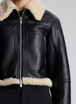 AVERY FAUX SHEARLING JACKET