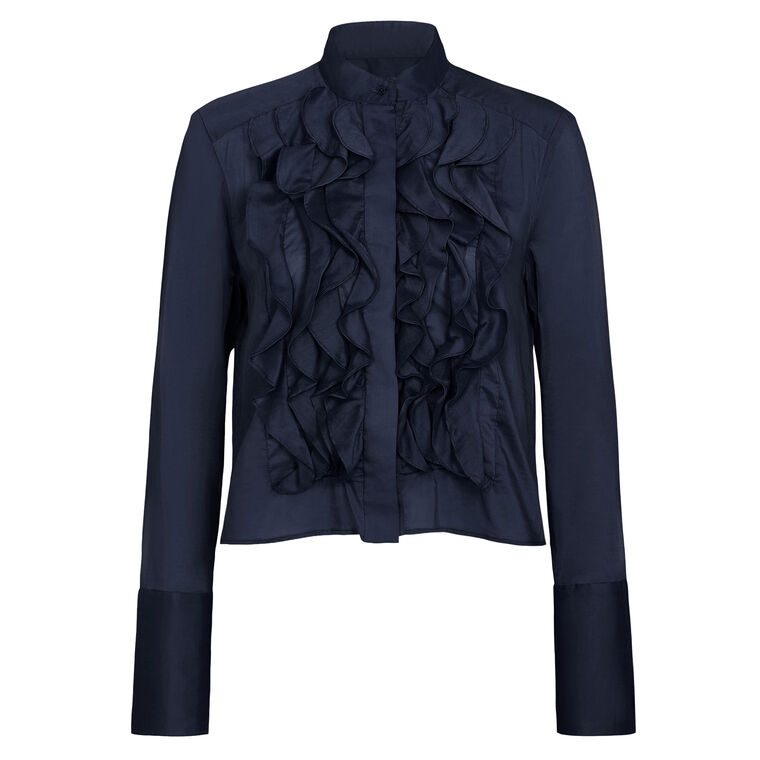 PATTI SHIRT IN SILK GEORGETTE