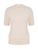 HYPNOTIC BEADED KNIT TEE