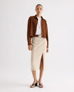 LITTLE BIG JOE SHIRT IN FEATHERWEIGHT SUEDE