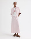 TIE ONE ON SHIRT IN COTTON STRIPES