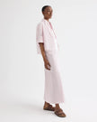 TIE ONE ON SHIRT IN COTTON STRIPES
