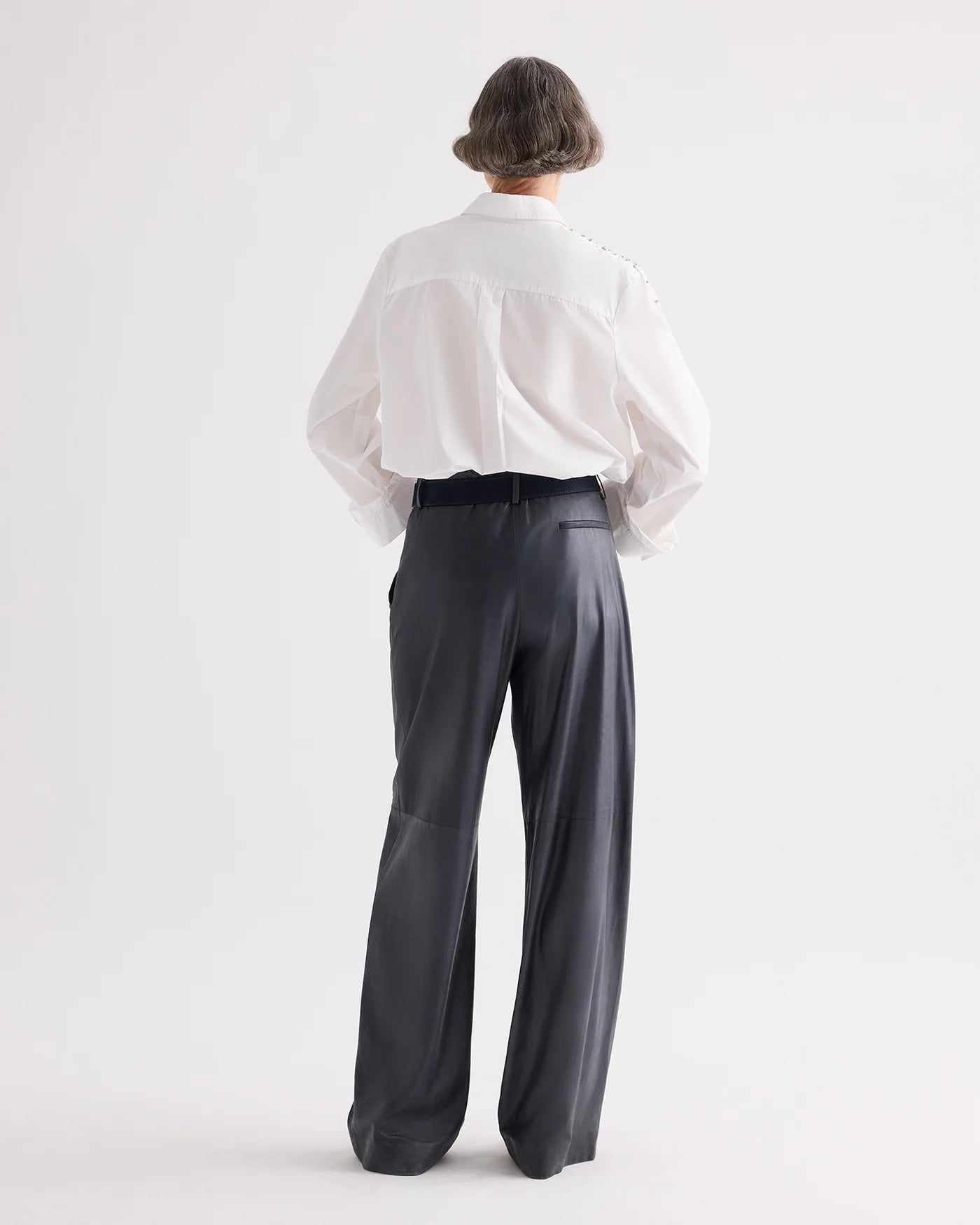 NEXT MORNING SHIRT WITH CRYSTALS IN SUPERFINE COTTON