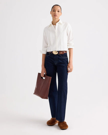 MON CHERIE SHIRT IN COTTON SHIRTING