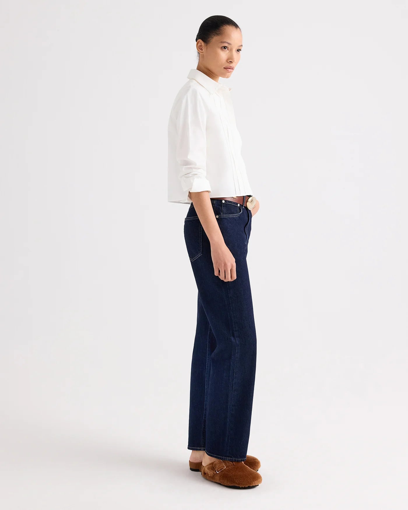 MON CHERIE SHIRT IN COTTON SHIRTING