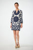 AMY THREE QUARTER SLEEVE DRESS