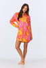 HIGH LOW WOVEN COTTON POPLIN BOYFRIEND SHIRT
