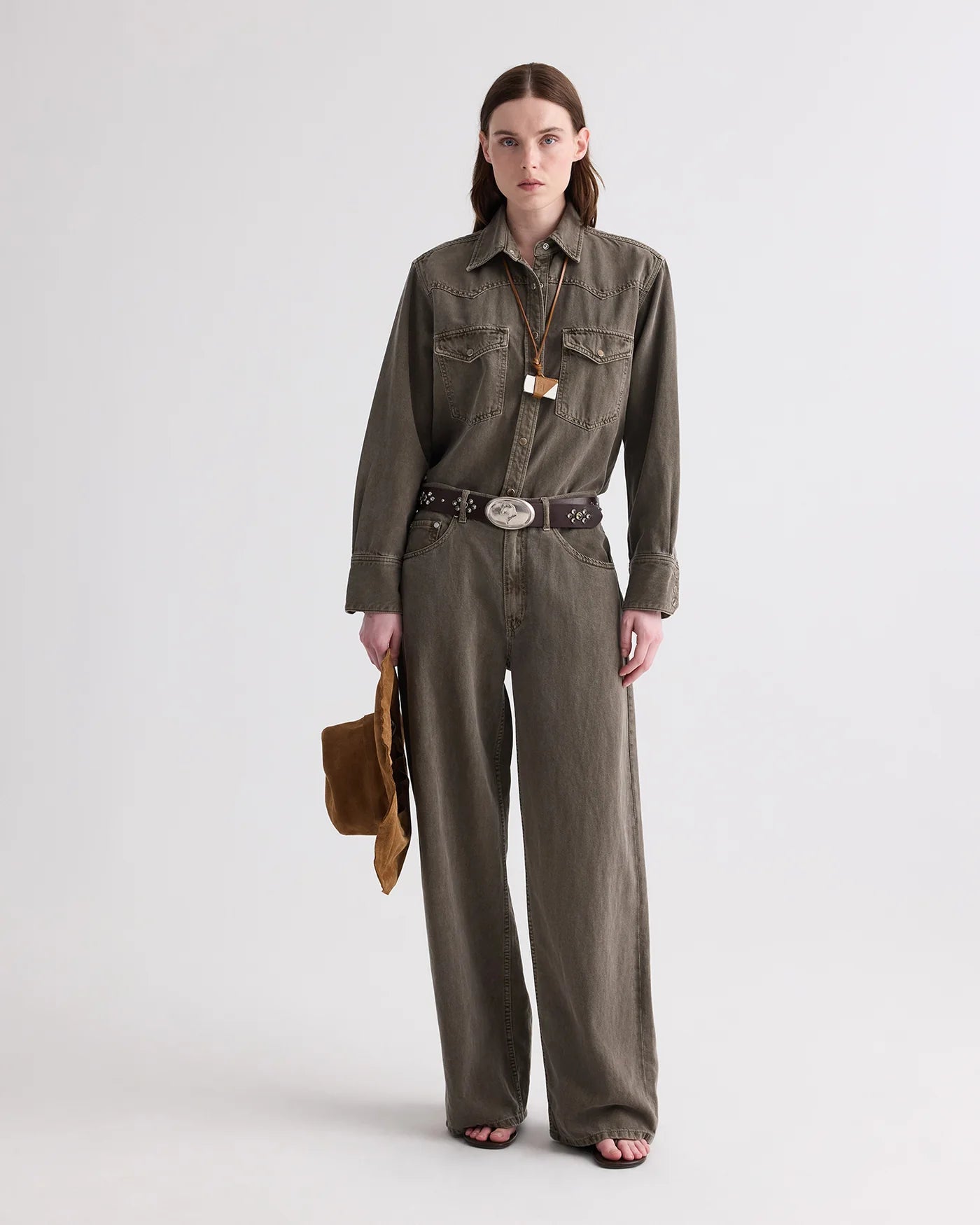 YELLOWSTONE SHIRT IN NATURAL DENIM