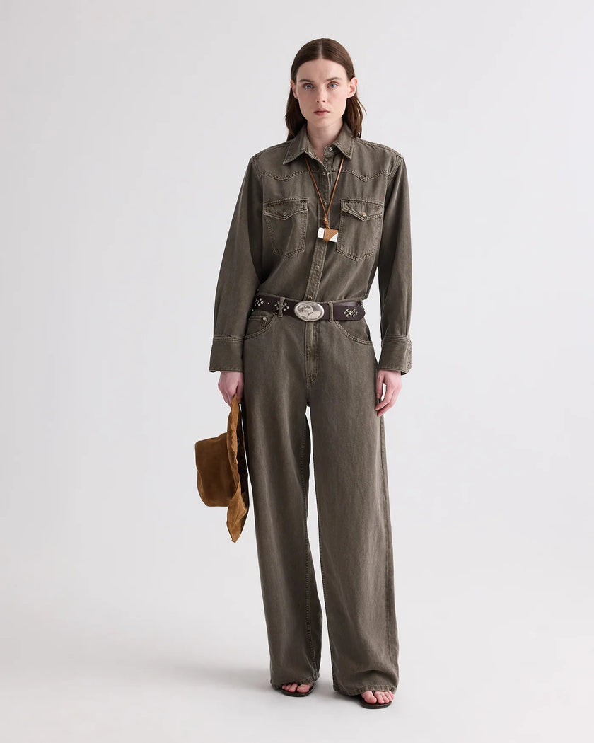 YELLOWSTONE SHIRT IN NATURAL DENIM