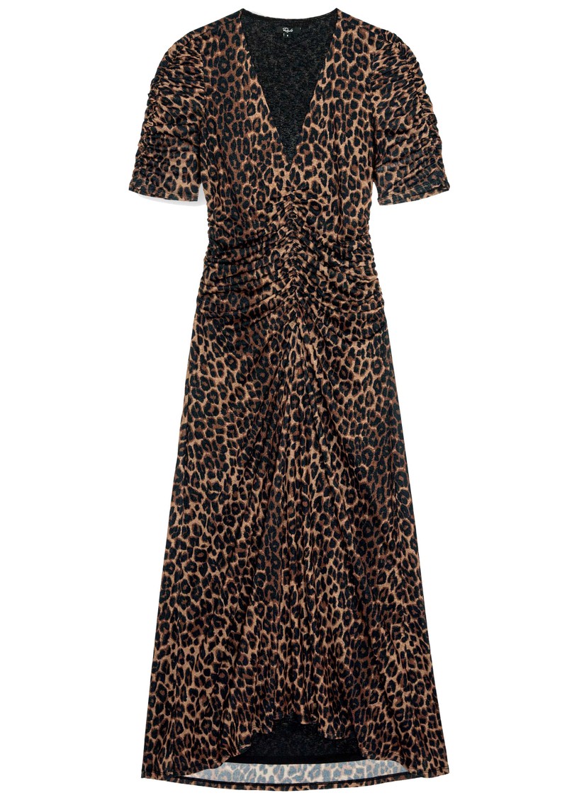 BEACON DRESS IN BROWN NALA