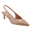 RILLY LEATHER SLINGBACK PUMP