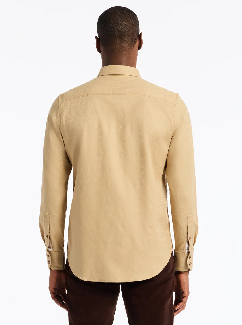 ODYSSEY LONG SLEEVE BUTTON DOWN SHIRT