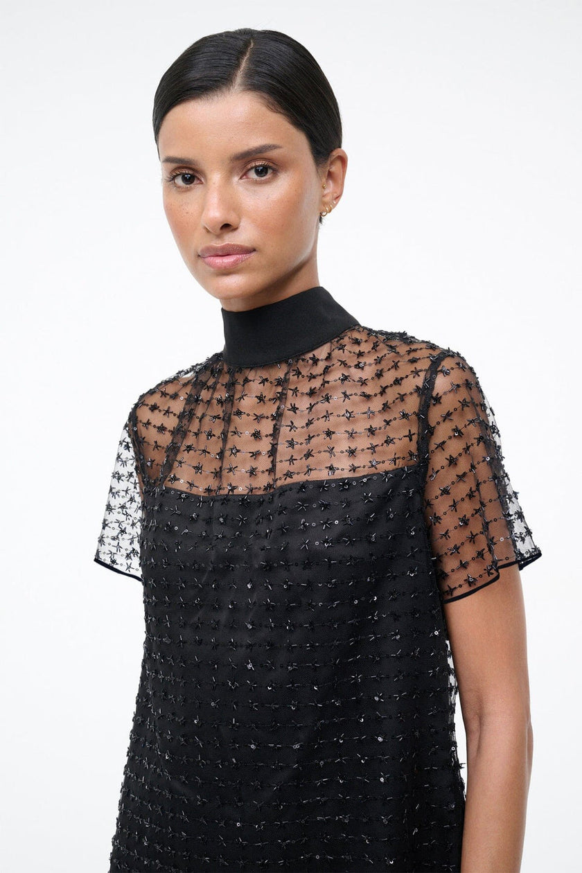 MINI ILANA DRESS STARBURST ONYX