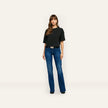 DARIA OVERSIZED CROPPED TEE
