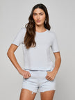 STORMY CROPPED COTTON TEE