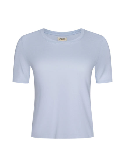 STORMY CROPPED COTTON TEE
