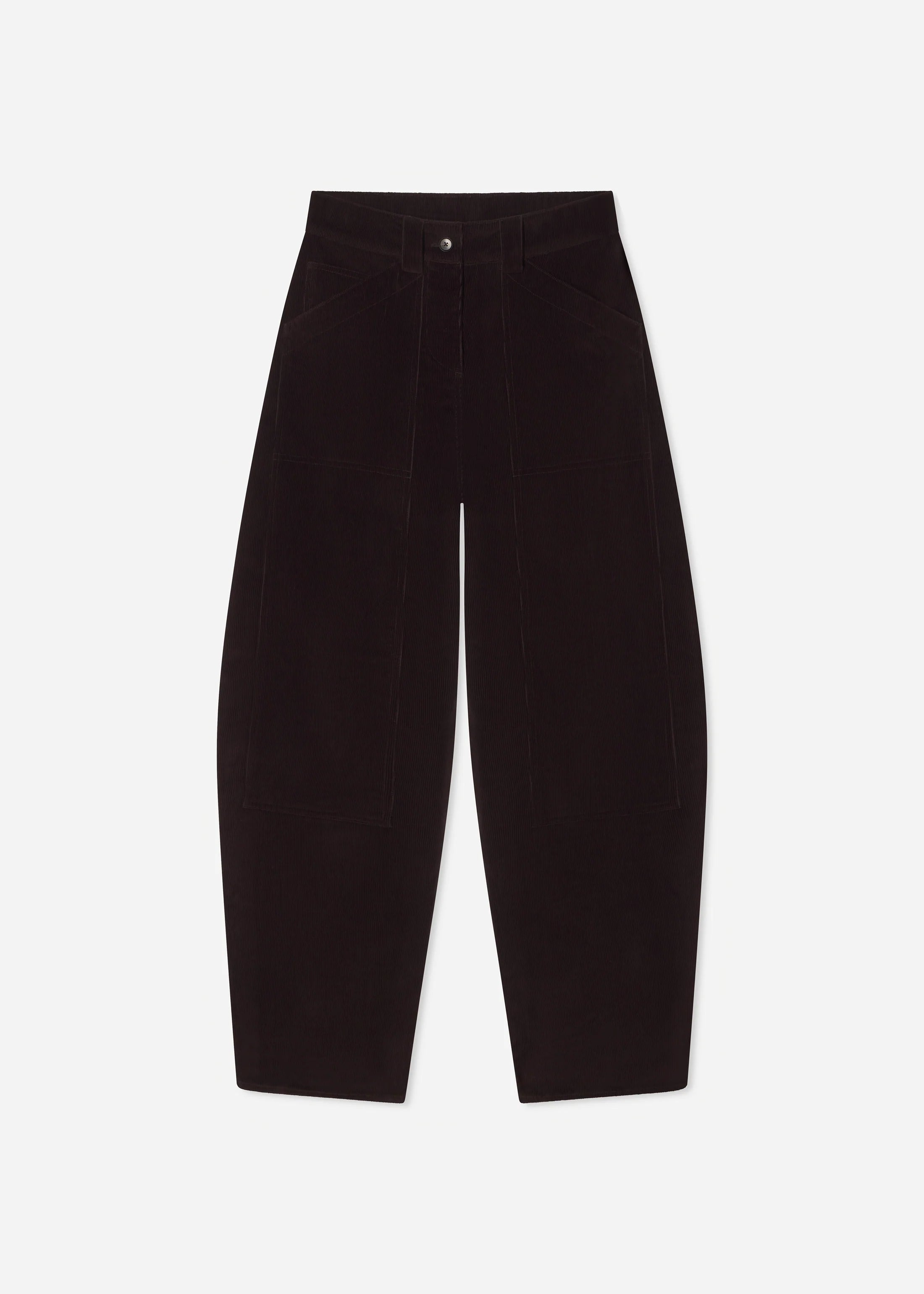 CORDUROY BARREL PANT