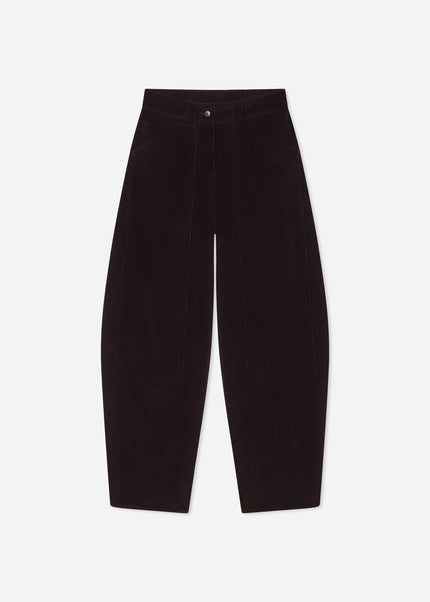 CORDUROY BARREL PANT