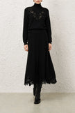 VALIANT MERINO LACE SKIRT